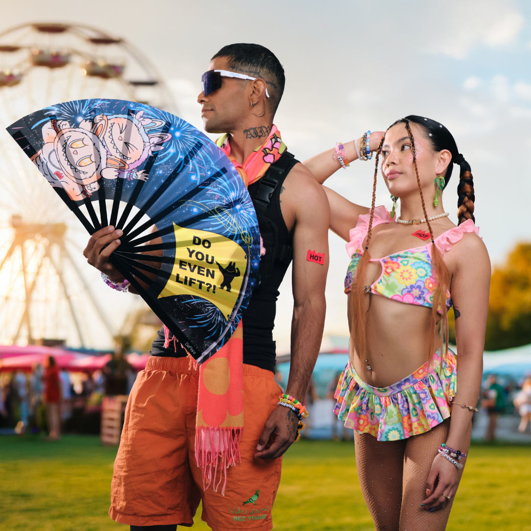 Why Hand Fans Are a Must Have at Raves, Festivals & Events