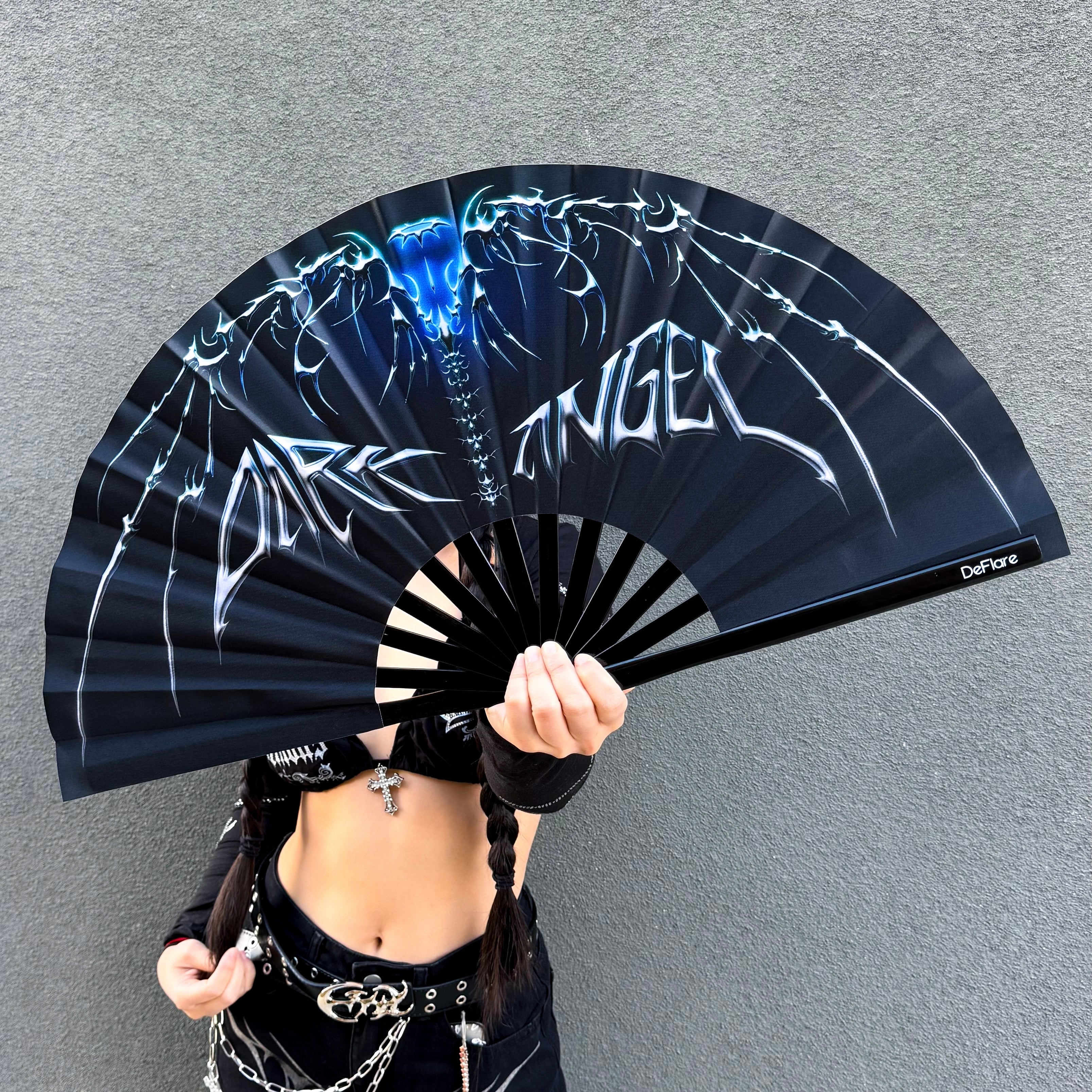 Dark Angel Rave Fan with Model