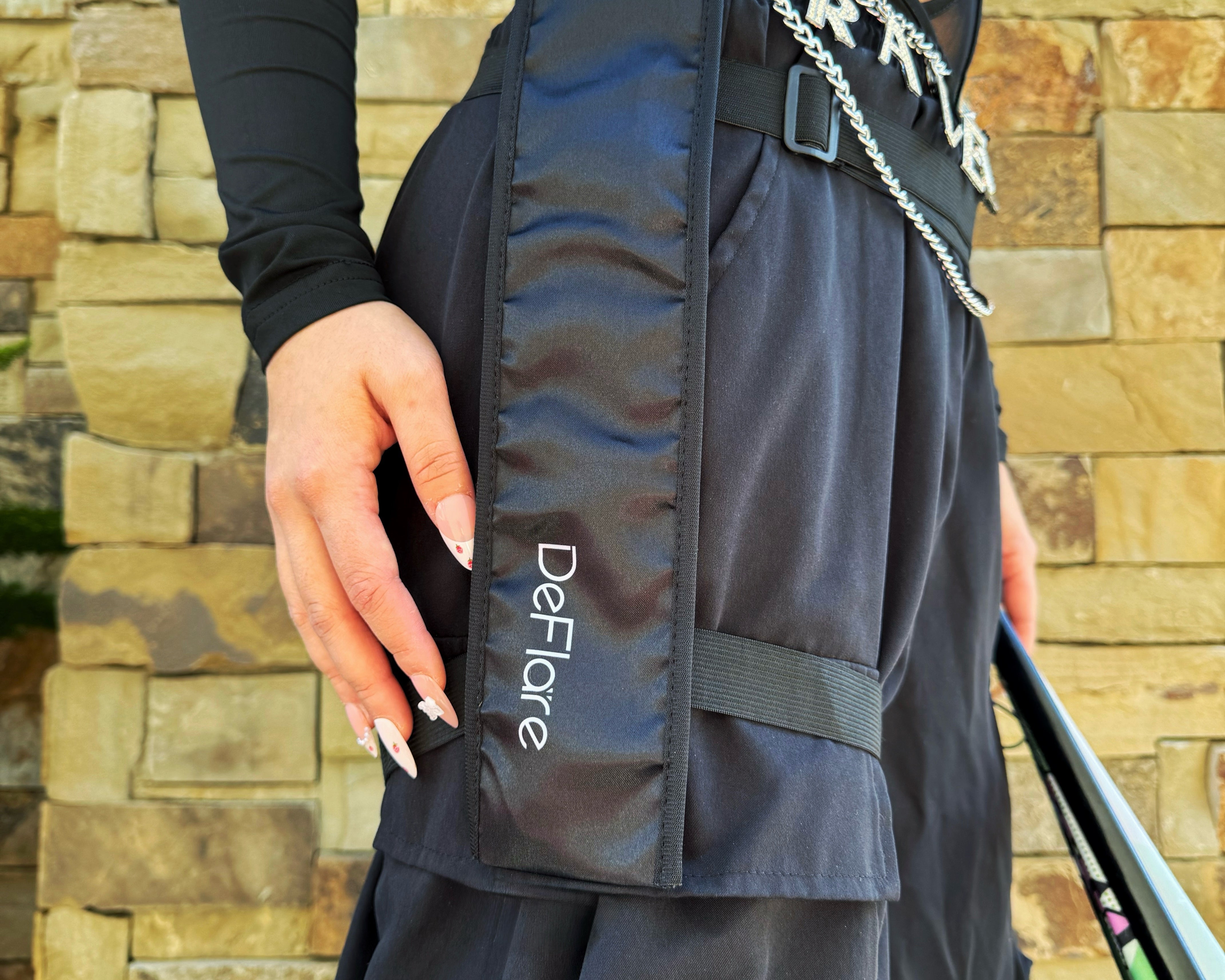 Festival and Rave Fan Holster with Model