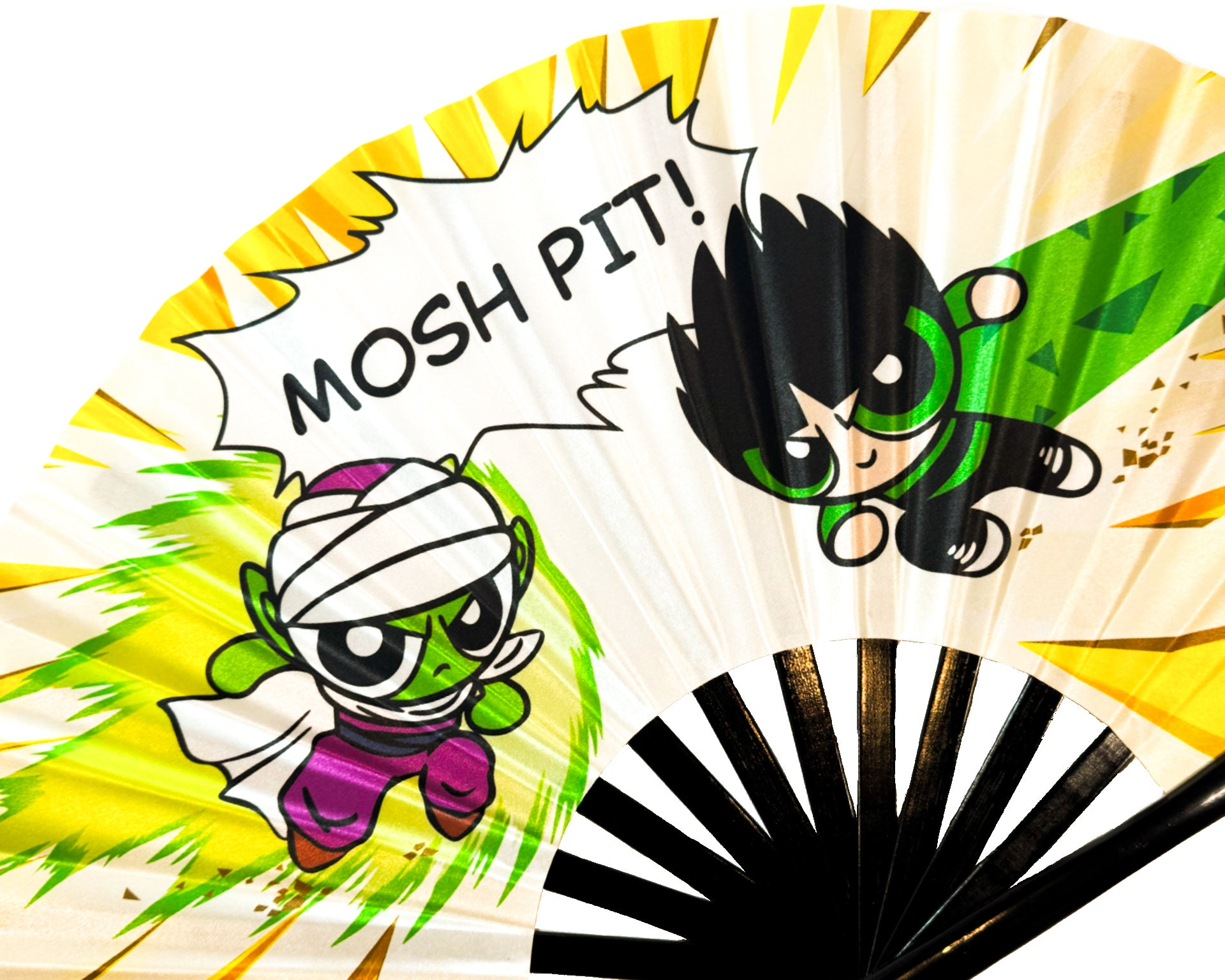 MOSH Pit Closeup Rave Festival Fan