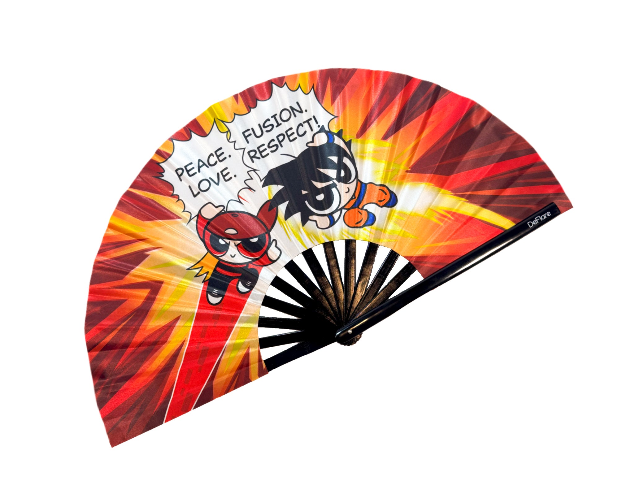 PLUR Fusion Anime Rave Fan
