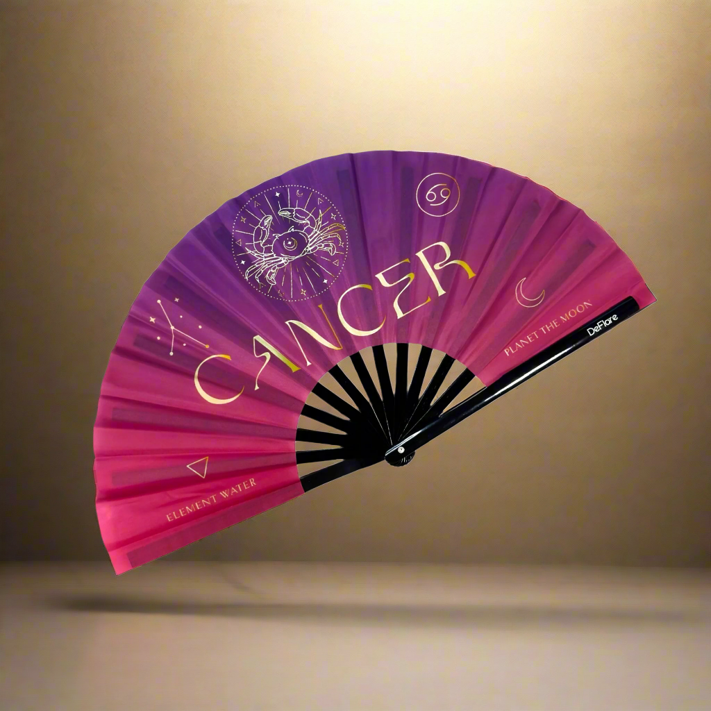 Celestial Zodiac Fan - Cancer