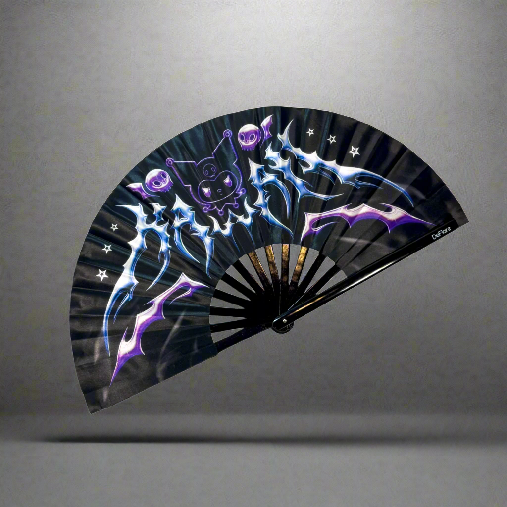 Chrome Bunny Rave Fan