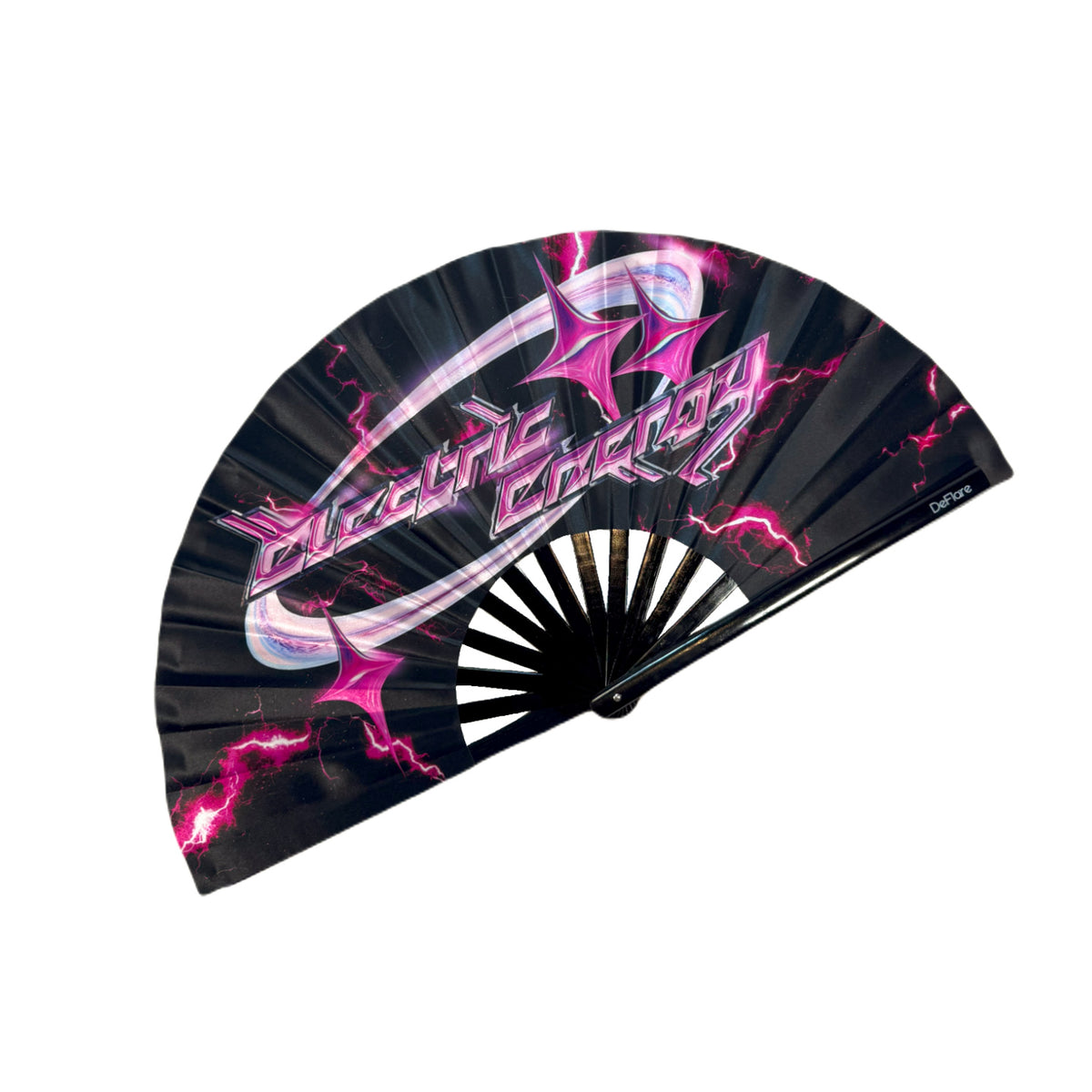 DeFlare™ | Electric Energy Rave Fan | High Quality Hand Fans