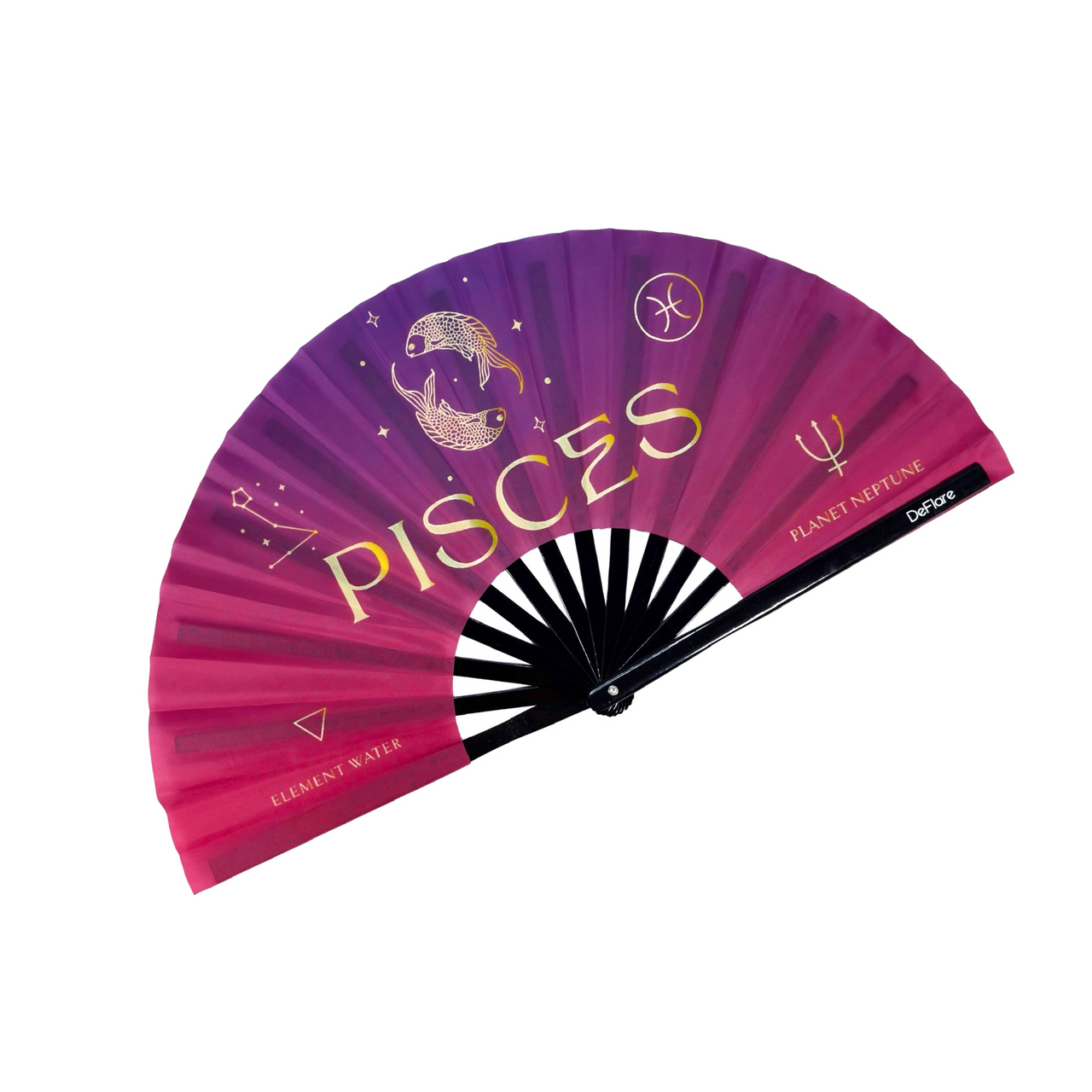 Celestial Zodiac Fan - Pisces