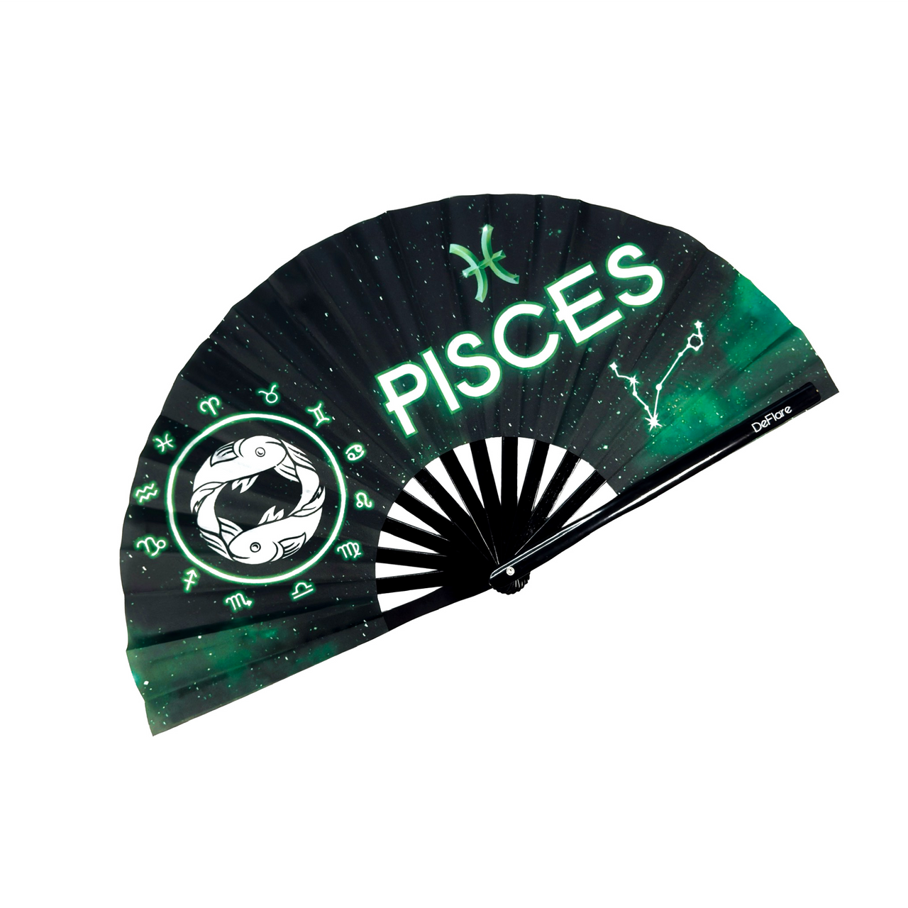 Cosmic Zodiac Fan - Pisces