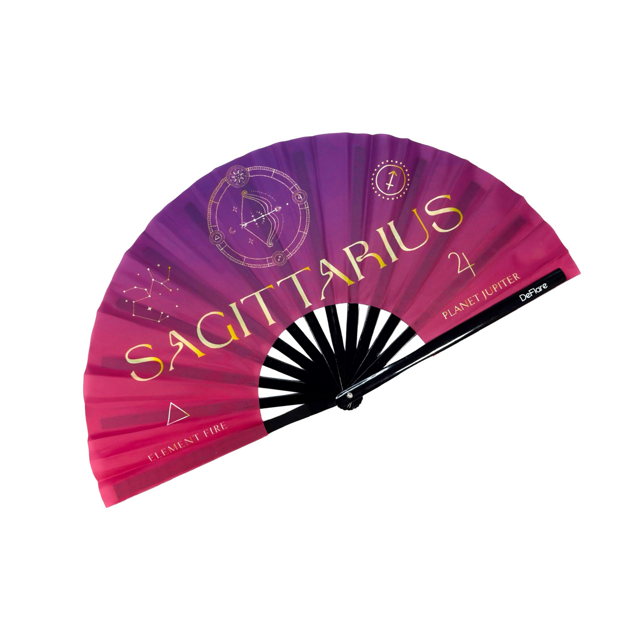 Celestial Zodiac Fan - Sagittarius