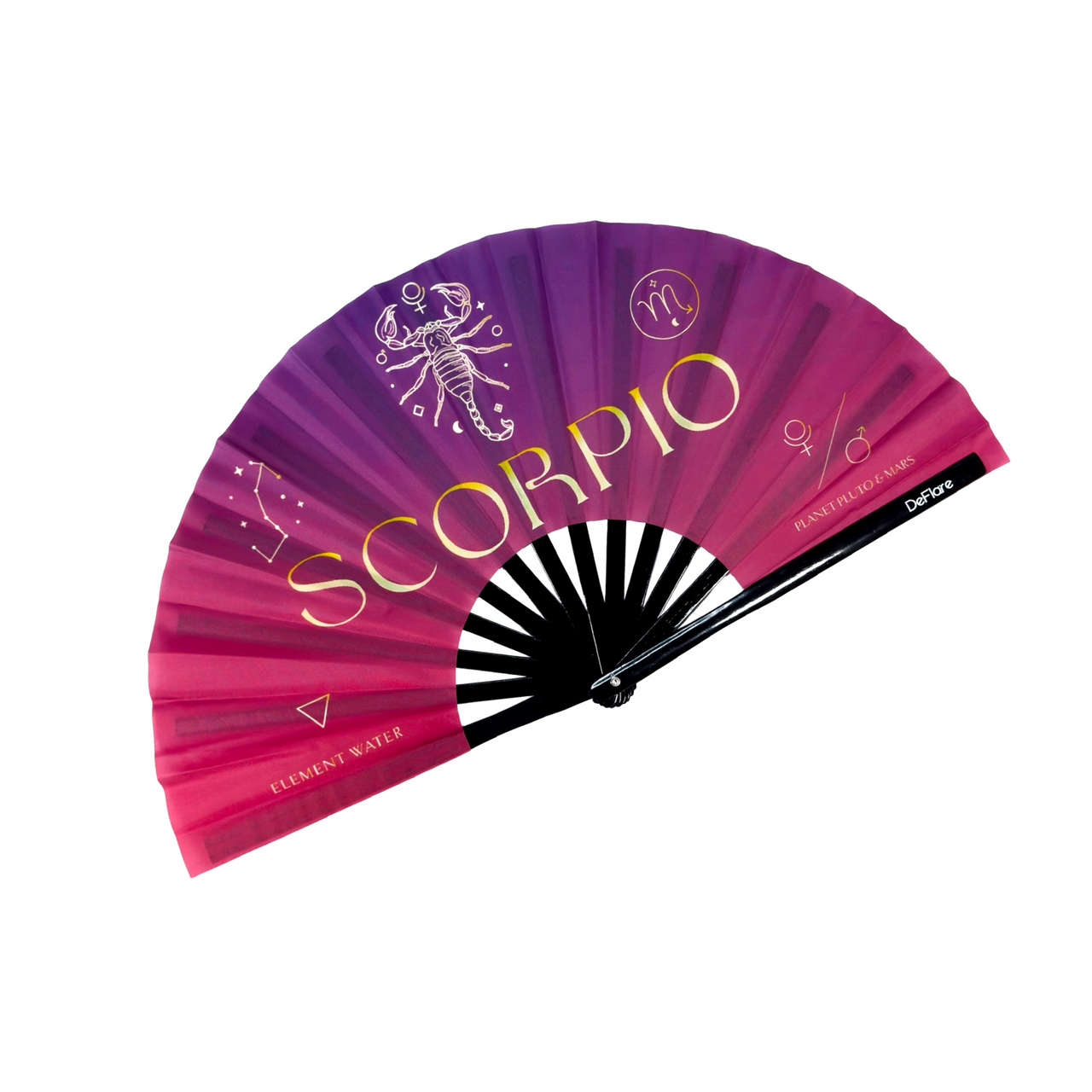 Celestial Zodiac Fan - Scorpio