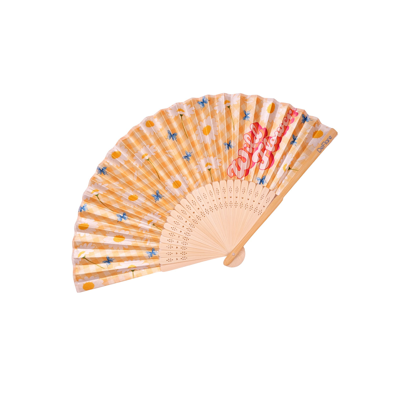 Wild Daisies Mini Rave Fan