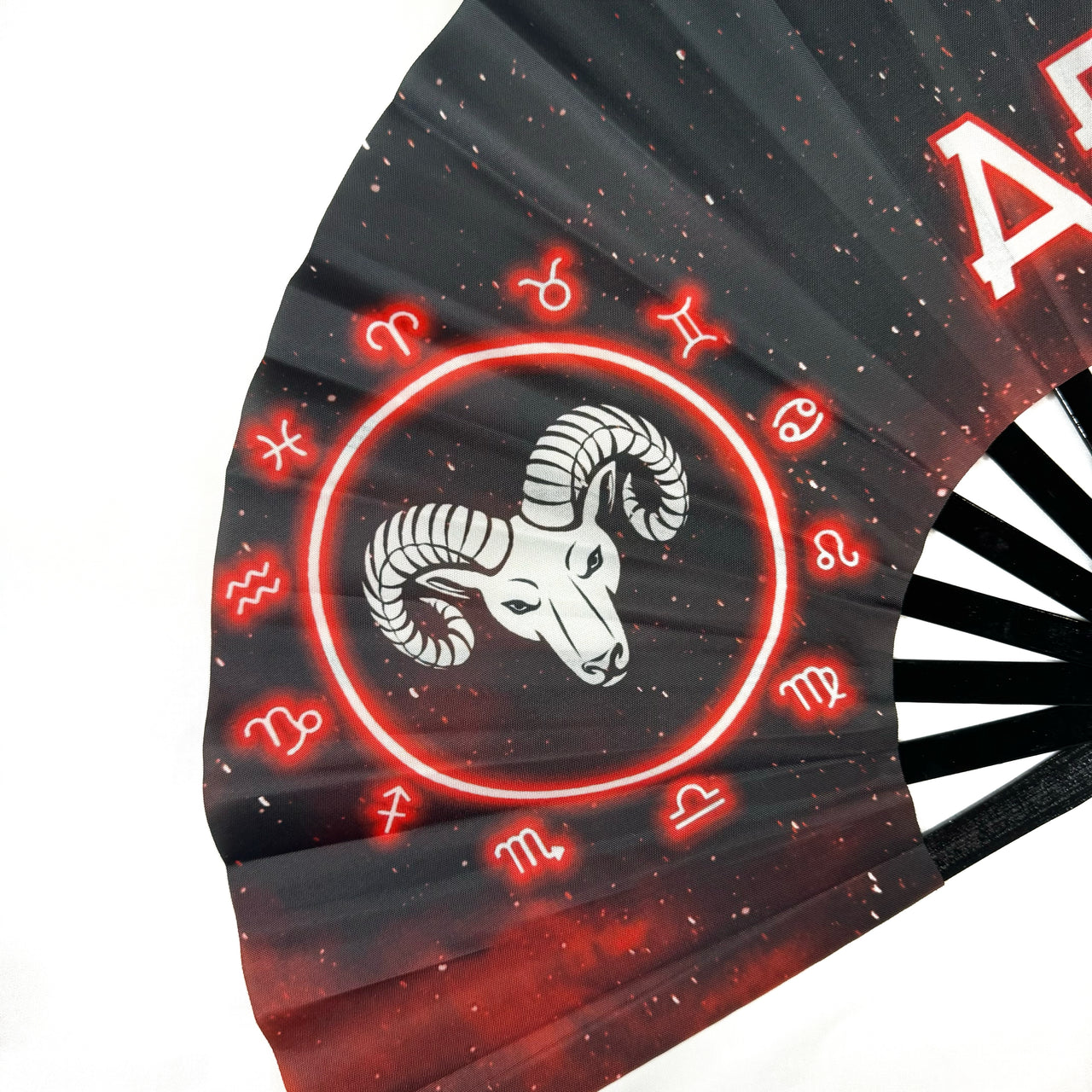 Cosmic Zodiac Fan - Aries
